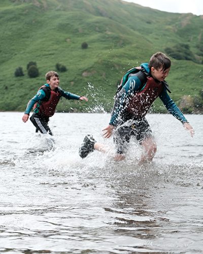 SA Ullswater boys running in lake 400x500