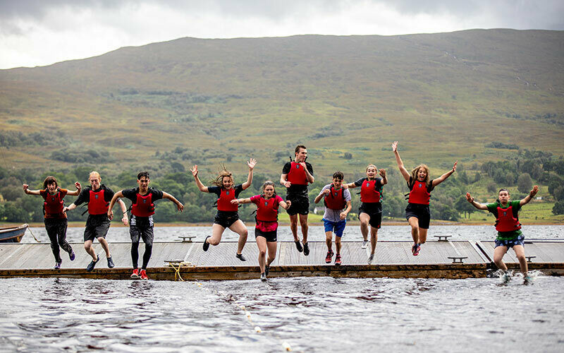 SA Loch Eil jetty jump 800x500