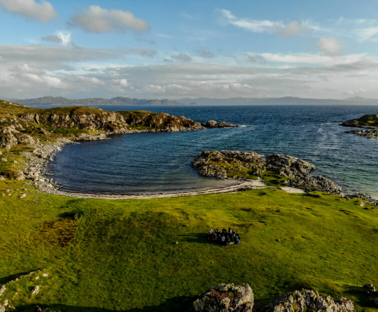 Summer Loch Eil camping