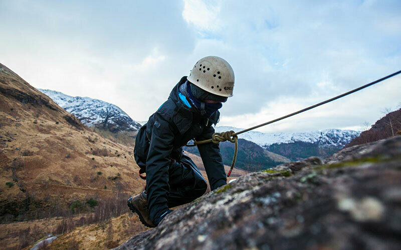 EBD Child abseiling winter 800x500