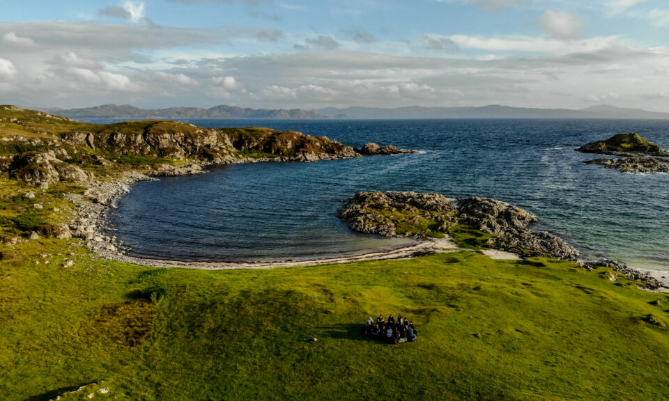 Summer Loch Eil camping