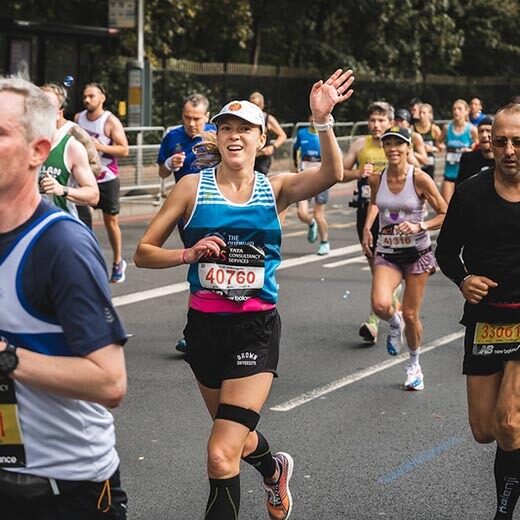 London marathon runner women 2022